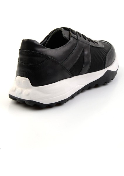 Siyah Leather Erkek Sneaker E01401082867