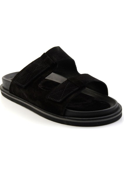 Siyah Leather Erkek Terlik E04801070002 fiyatları