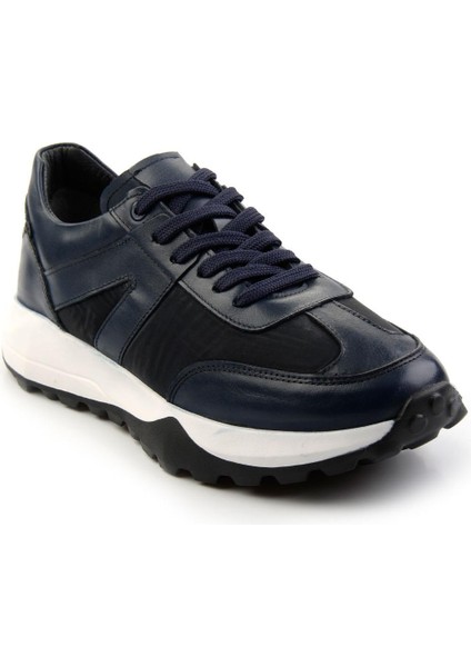 Lacivert Leather Erkek Sneaker E01401082867 fiyatları