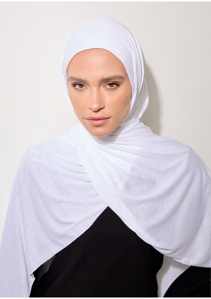 Beyaz Jarsey Şal fırsatları