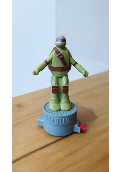 Vintage Ninja Turtless Donatello Orijinal Figür Oyuncak & 13 cm