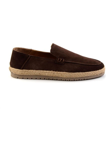 Kahve Leather Erkek Espadril E01589500002