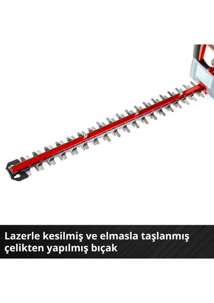 Akülü Çit Budama GE-CH 36/61 Li-Solo Power X-Change (36 V, 61 cm kesim uzunluğu, 26 mm diş aralığı, kırpıntı toplayıcı, akü dahil değildir) - 3410965