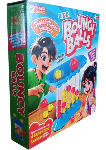 Bouncy Balls Kutu Oyunu – 2 Kişilik Strateji ve Beceri Masa Oyunu 7+ Yaş fiyatları