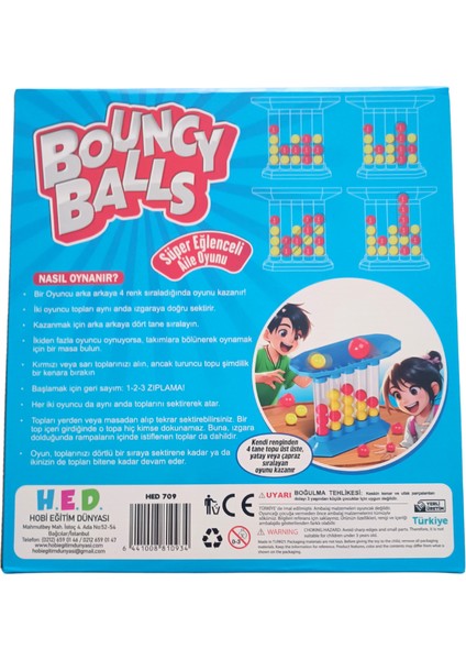 Bouncy Balls Kutu Oyunu – 2 Kişilik Strateji ve Beceri Masa Oyunu 7+ Yaş modelleri