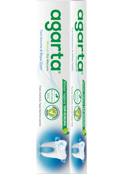 Agarta Doğal Diş Macunu 100 ml Bitki Özlü modelleri