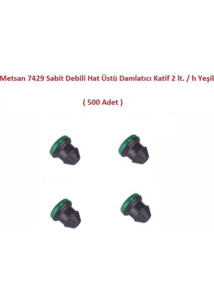 7429 Sabit Debili Hat Üstü Damlatıcı Katif 2 Lt. / H Yeşil ( 500 Adet ) fiyatları