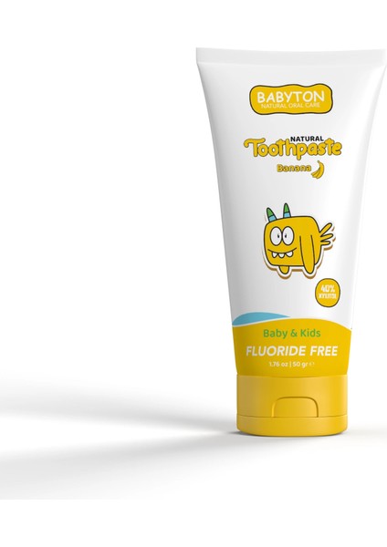 Babyton Organik Doğal Muz Aromalı Diş Macunu 50 gr fiyatları