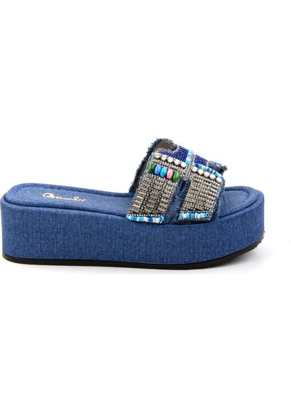 Kot Mavi Kadın Terlik K04823120987