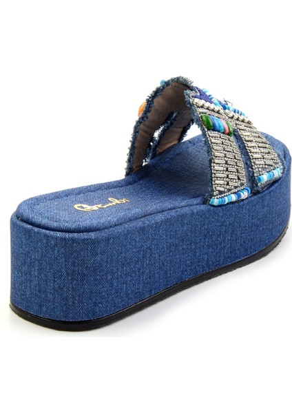 Kot Mavi Kadın Terlik K04823120987 modelleri