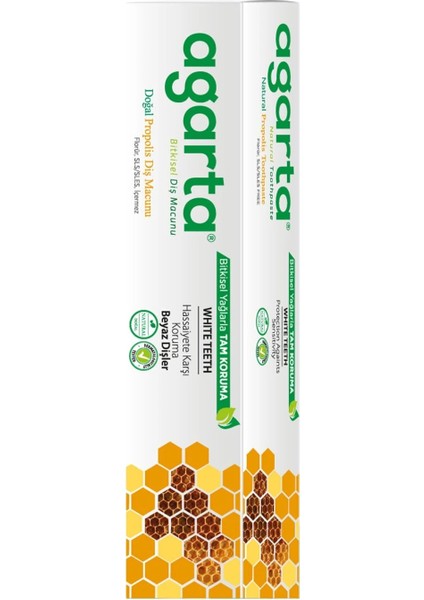 Agarta Doğal Diş Macunu 100 ml Propolis modelleri