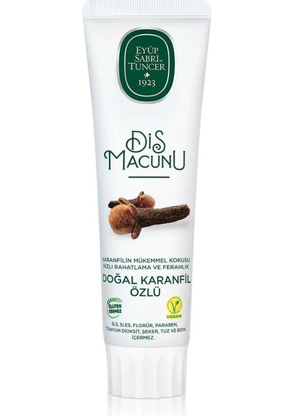 Eyüp Sabri Tuncer Doğal Diş Macunu 90 gr Karanfil fiyatları