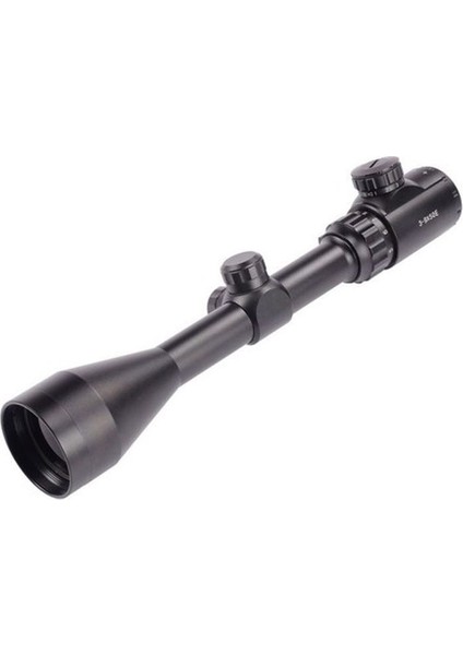 3-9X50 Zoomlu Dürbünü Kırmızı Yeşil Işik Çelik Gövde