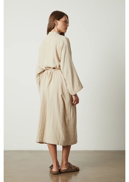 Müslin Kadın Bornoz – Kimono Modeli Sabahlık – %100 Organik Pamuk, 2 Kat Müslin Kumaş – Plaj, Spa, Hamam, Yazlık ve Günlük Kullanım Için Hafif, Nefes Alabilir, Kuşaklı ve Cepli Tasarım fiyatları