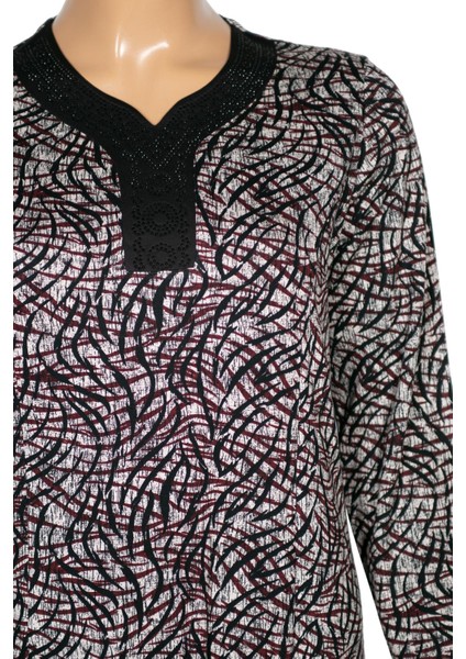 Kadın Demet Büyük Beden Kuplu Boydan Siyah Elbise Desen 73 fiyatları