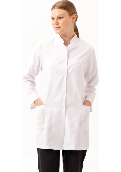 Adiantum Kadın Önlük Beyaz