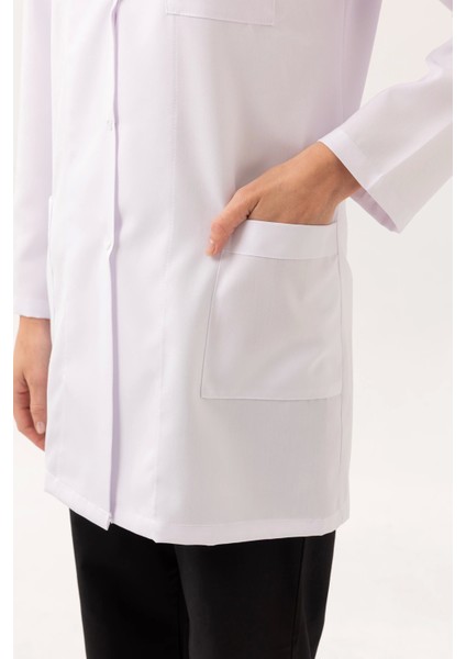 Adiantum Kadın Önlük Beyaz modelleri