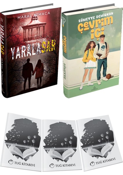 Çevrim Içi Ciltli ve Ephesus Yayınları Yaralasar 4 Ciltli Maral Atmaca 2li Set + Hediyeli