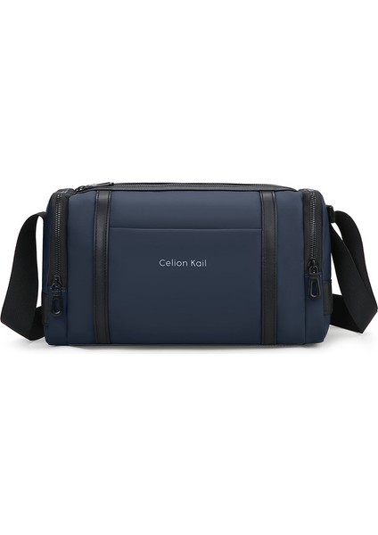 Günlük Kanvas Çanta Moda Çok Yönlü Erkek Çantası Tek Omuz Çapraz Askılı Çanta Trend Erkek Çantası (Yurt Dışından)