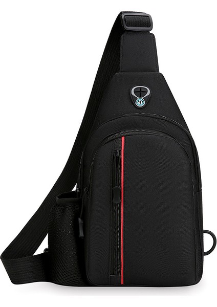 Oxford Kumaş Kişiselleştirilmiş Göğüs Çantası Retro Çok Yönlü Bisiklet Bel Çantası Banliyö Omuz (Yurt Dışından)