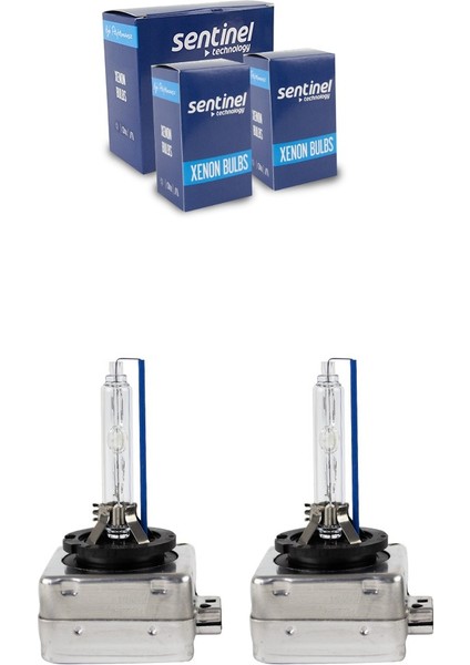 D3S 6000K Xenon Far Ampulü - 2'li Set | Yüksek Performanslı Beyaz Işık