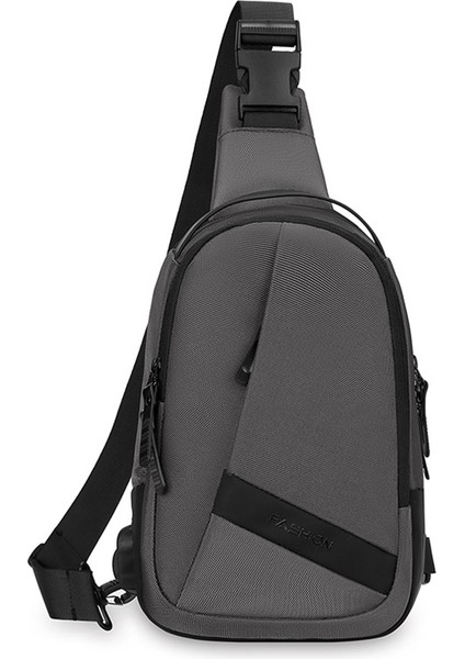 Günlük Kanvas Çanta Moda Çok Yönlü Erkek Çantası Tek Omuz Çapraz Askılı Çanta Trend Erkek Çantası (Yurt Dışından)