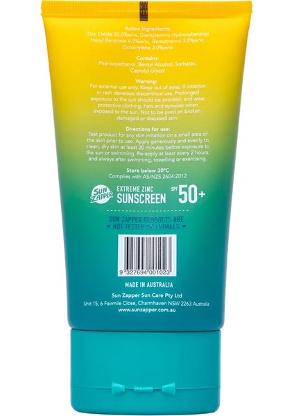 Extreme Zinc Sunscreen Lotion 90 ml indirimleri