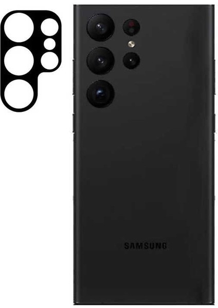 Galaxy Uyumlu S23 Ultra Zore 3D Kamera Camı