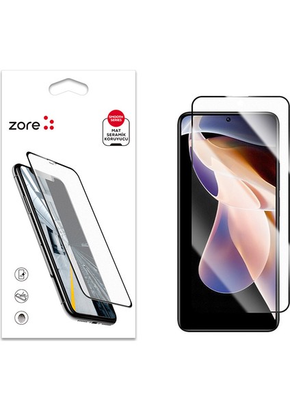 Xiaomi Uyumlu Redmi Note 11 Pro Plus 5g Zore Mat Seramik Ekran Koruyucu