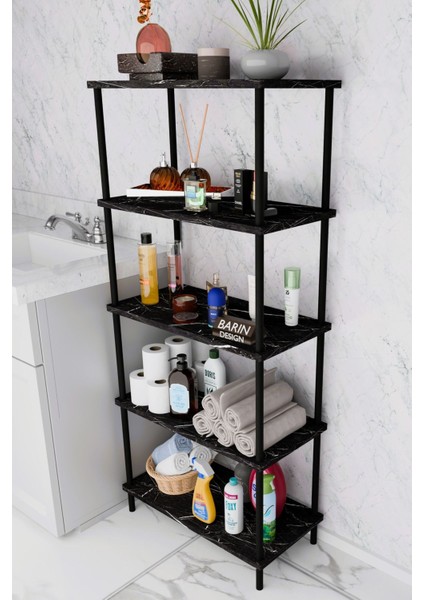 5 Raflı Çevir-Kur Raf Ünitesi | Çok Amaçlı Düzenleyici | Kolay Kurulum Banyo Mutfak Ofis Uyumlu Raf modelleri