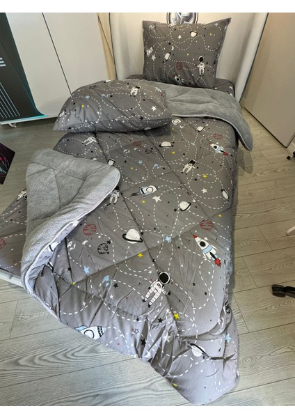 Tek Kişilik Welsoft Pufidik Uyku Seti (Lastikli Çarşaflı) fiyatları