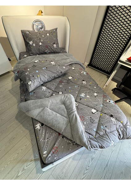 Tek Kişilik Welsoft Pufidik Uyku Seti (Lastikli Çarşaflı) indirimleri