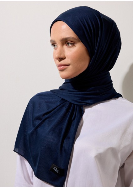 Rabia Z - Jarsey Lacivert Şal fiyatları