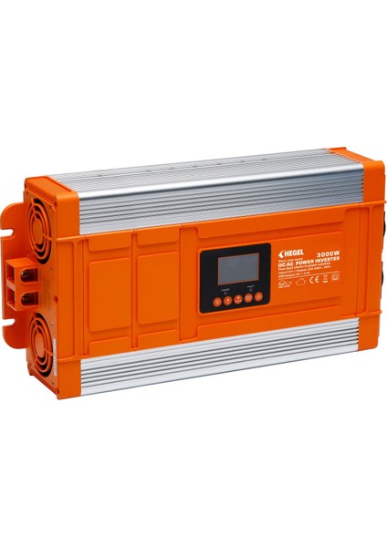 Obus Karavan Hegel 3000 Watt 12 Volt Tam Sinus Invertör LCD Göstergeli