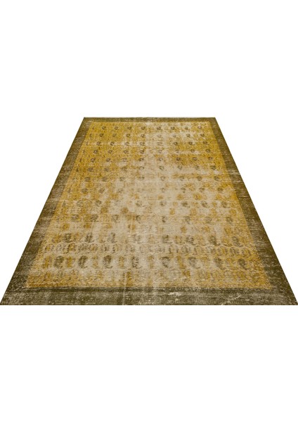 Vintage El Dokuma Eskitme Halı 173X261CM 8782 indirimleri