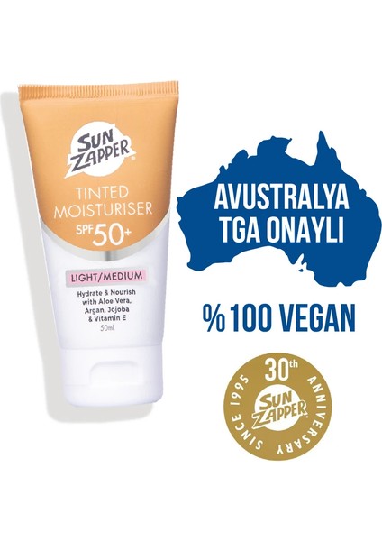 Tinted Moisturiser Light/medium Spf 50+ 50ML fiyatları