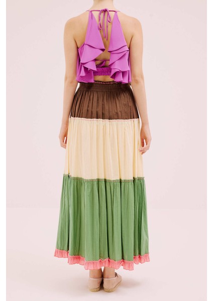 Pileli Uzun Etek Standart Renk Y2269141_089 fiyatları