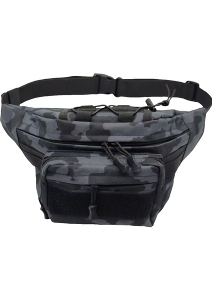Göğüs Paketi Erkek Açık Trend Kamuflaj Macera Omuz Yürüyüş Çantası Çok Fonksiyonlu Sürme Balıkçılık Bel Çantası (Yurt Dışından)