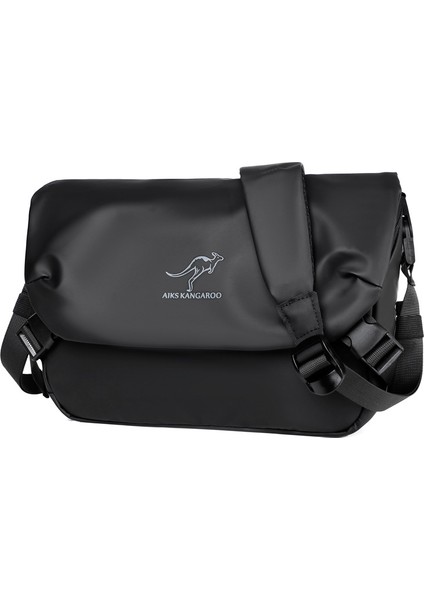 Erkek Gelgit Serin Sürme Omuz Crossbody Çanta Banliyö Fonksiyonu Messenger Çanta (Yurt Dışından)