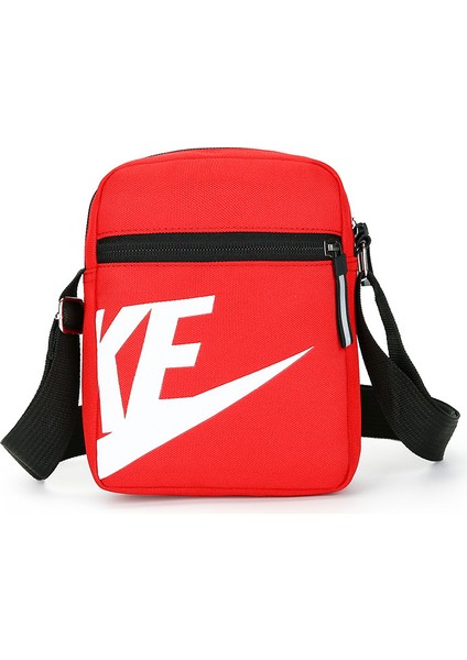 Erkek Crossbody Kanvas Günlük Spor Çanta Seyahat Kadın Binicilik Mini Cep Telefonu Çantası Banliyö Çantası (Yurt Dışından)