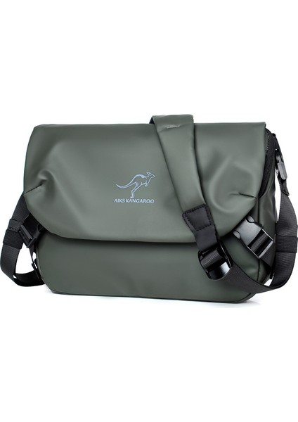 Erkek Gelgit Serin Sürme Omuz Crossbody Çanta Banliyö Fonksiyonu Messenger Çanta (Yurt Dışından)