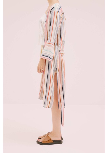 Kuşak Detaylı Kimono Multi Y1866105_325 modelleri
