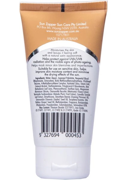Tinted Moisturiser Light/medium Spf 50+ 50ML