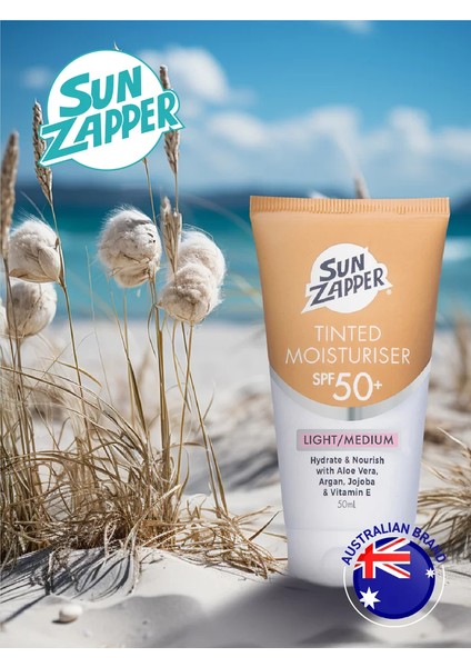 Tinted Moisturiser Light/medium Spf 50+ 50ML