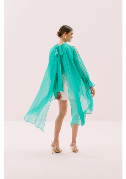 Şifon Bluz Turkuaz Y2513032_029 fiyatları