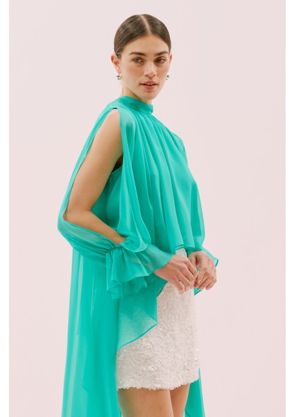 Şifon Bluz Turkuaz Y2513032_029 modelleri