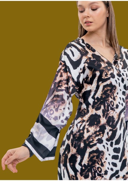 Modern Leopar Kimono