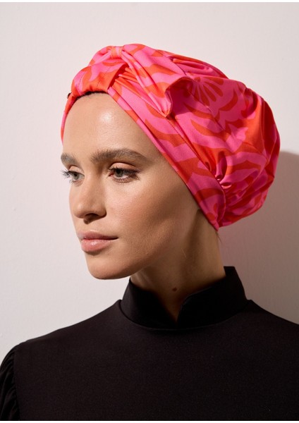 Pembe Fiyonklu Bone