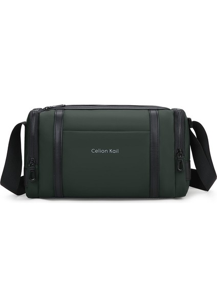 Günlük Kanvas Çanta Moda Çok Yönlü Erkek Çantası Tek Omuz Çapraz Askılı Çanta Trend Erkek Çantası (Yurt Dışından)