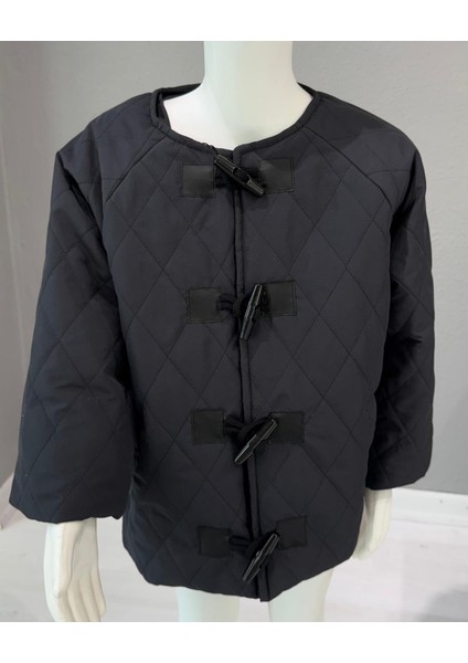 Unisex Çocuk Mevsimlik Mont Çoban Model